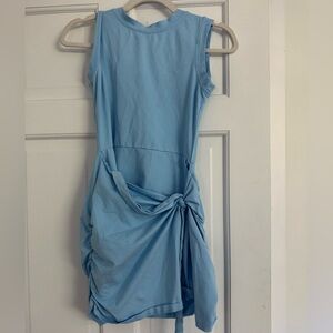 Light blue active skort dress